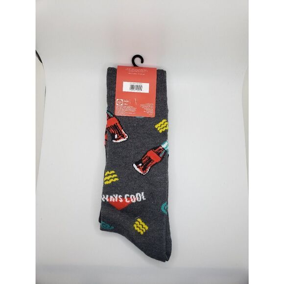 Mens Coca-Cola novelty crew socks - Picture 3 of 4